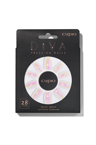 Cupio Cupio Diva false nail set - Ballerina Holo
