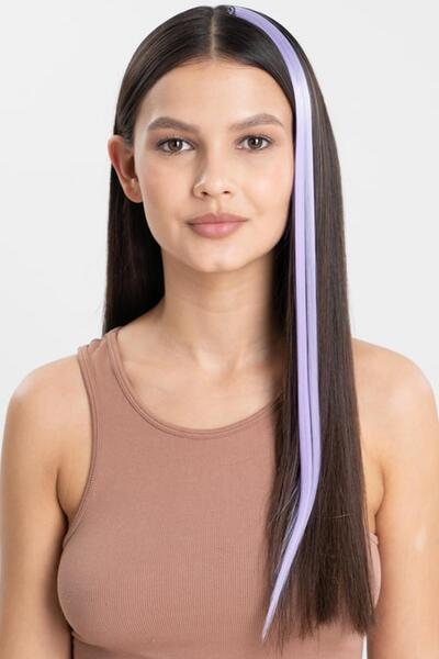 New Obsessions Long Straight Synthetic Hair Extension Snap Hairpiece