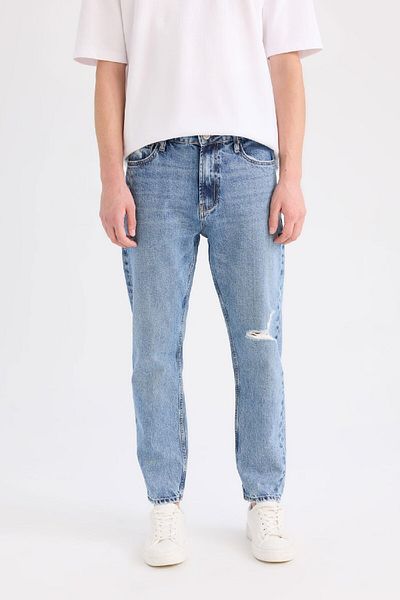 DeFacto Ψηλόμεσο στενό τζιν της δεκαετίας του '90 - Slim Fit C5743ax24au