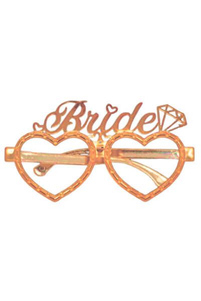 Onay Store Bride Glasses Rosegold - Bride to Be Supplies - Bachelorette Party...
