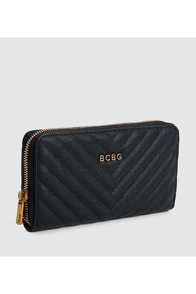 BCBG Quilted Long Wallet