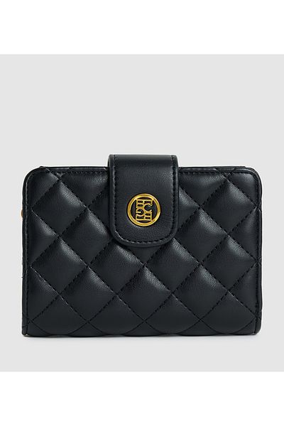 BCBG Quilted Short Wallet