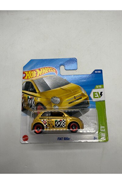 HOT WHEELS Fiat 500e *Altın