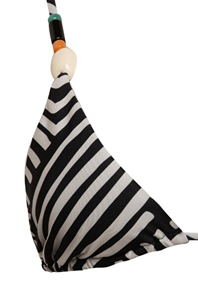 DeFacto Κανονική εφαρμογή ριγέ τρίγωνο μπικίνι Top-fall In Love C3198ax24sm