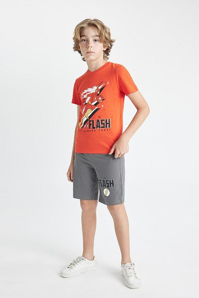 DeFacto Boy's Flash Pajama Set - Short Sleeve, C5598A824Sm