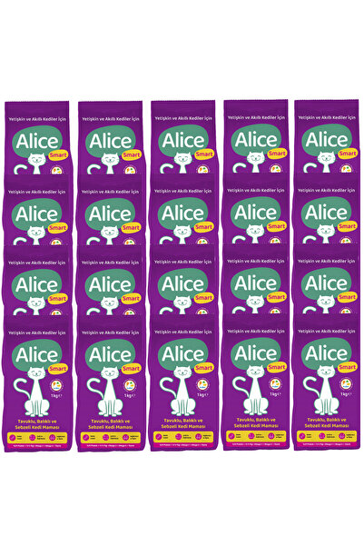 Alice Smart Yetişkin Kedi Maması 20x1kg