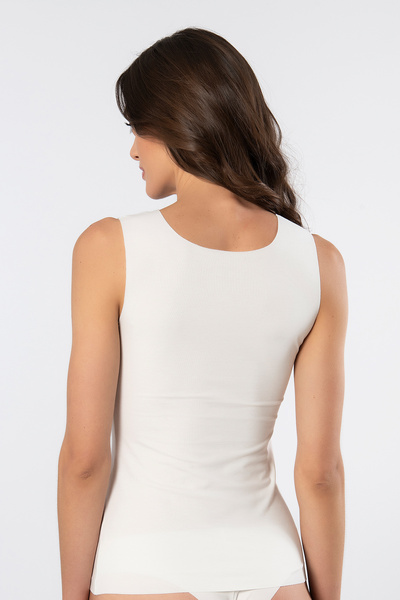 TÜREN Women's 906 Laser Cut Cotton Undershirt Season