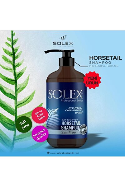 Solex شامبو بخلاصة ذيل الحصان من سلسلة سولتليس بروفيشنال 1.000 مل