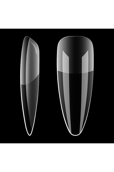 Cupio Dissolvable full nail tips set 240pcs - Long Stiletto