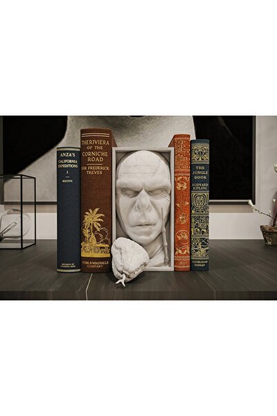 Genel Markalar Voldemort Book Nook Kitaplık Dekorasyonu Harry Potter