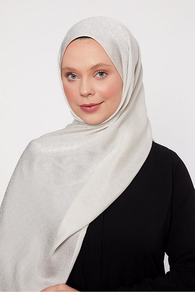 Levidor شال جانجان من قماش الجاكار بنمط دائري حجري
