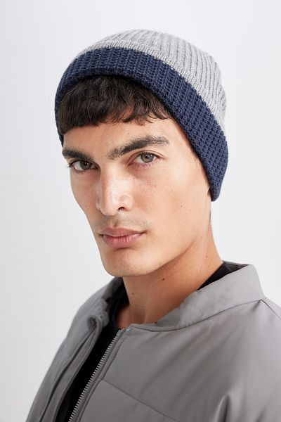 DeFacto Men's Striped Beret C7141Ax24Wn