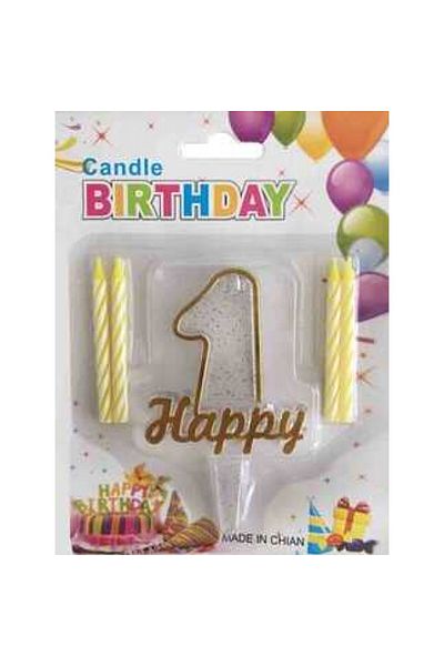 Hayaller Dükkanı ΠΑΡΑΓΓΕΛΙΑ 1 ΕΤΩΝ HAPPIY WRITTEN GOLD PK:1-1-