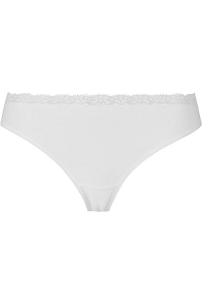 Urban Classics Damen Basic Baumwoll-Tanga Spitze 5er-Pack