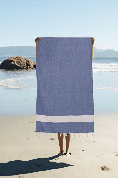Homedius Diamond Patterned Diamond Cotton Loincloth Bath and Beach Towel