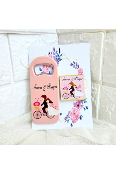 Hayaller Dükkanı 30 Adet Söz Nişan Nikah Şekeri Hatıralık Hediye Magnet Açaca...