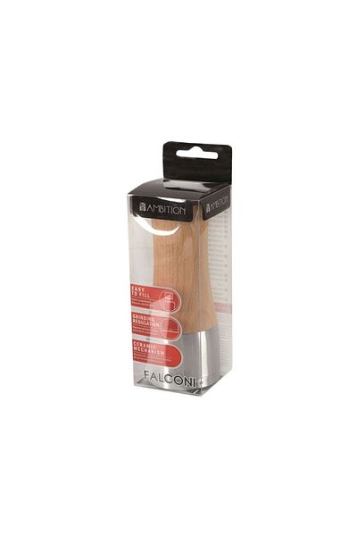 Ambition Salt or pepper mill with ceramic mechanism 17cm, Falconi