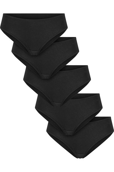 Urban Classics Ladies Basic Cotton Brazilian 5-pack