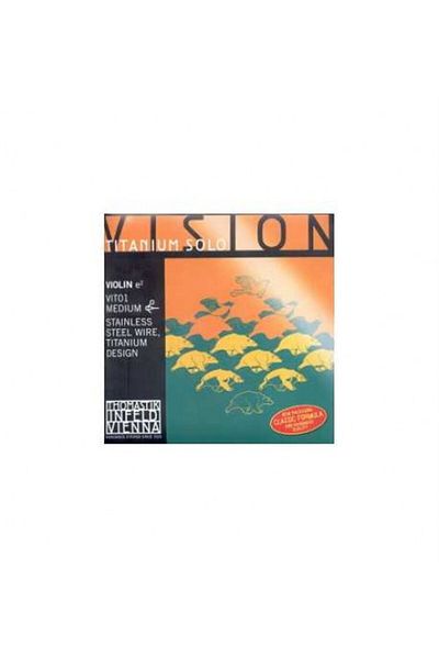 Thomastik Titanium Solo E Mi Single Violin String Vıt01