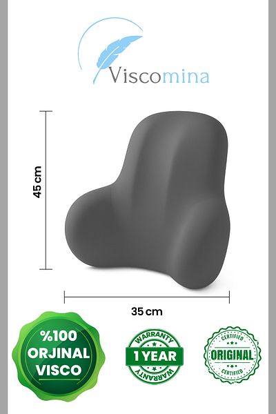 Viscomina Orthopedic Viscosa Waist Pillow, Lumbar Support Pillow 100% Viscosa New Design Waist Pillow 4 Colors
