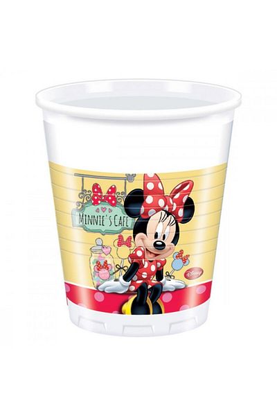 Hayaller Dükkanı Minnie Red Cup 180/200cc pk:8-