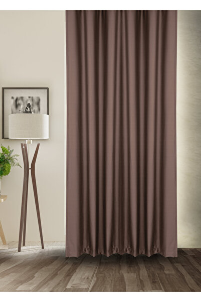 cheap's home Затъмняваща завеса, блокираща светлината, без натрупване, с дебелина, висококачествена затъмняваща слънцезащитна завеса (CREAM COFFEE)