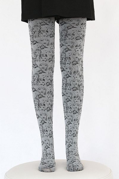 Daymod Joy Kids Pantyhose Gray / Gray