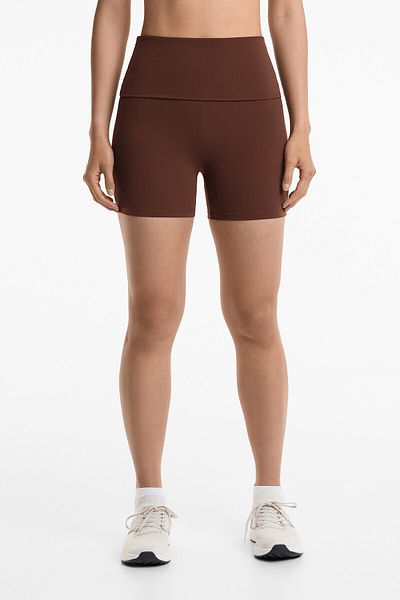 Oysho Comfortlux 10cm foldover waist hot pants