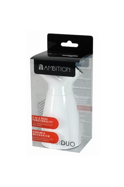 Ambition Rasnita piper si sare 2 in 1, alb, Duo