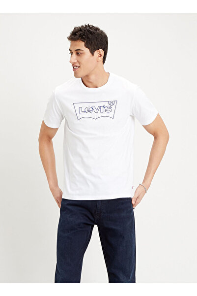 Levi's Мінімалістична чоловіча футболка з короткими рукавами - повсякденна та...