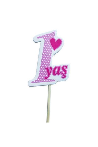 Hayaller Dükkanı Ροζ 9cm Cupcake Toothpick 20 Τεμάχια 1 έτους