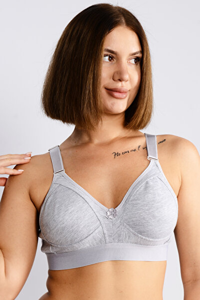 AKALA حمالة صدر إبرو قطنية 3110 - أشرطة واسعة وقطن ممشط 1010