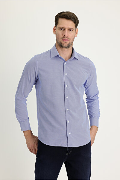 Kiğılı Cămașă cu mânecă lungă, slim fit, cu model clasic, din bumbac, ușor de...