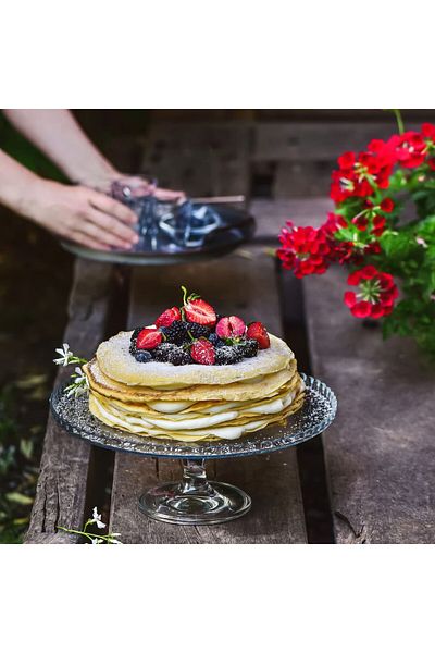 Paşabahçe Platou tort cu marginea in sus 32cm, Patisserie