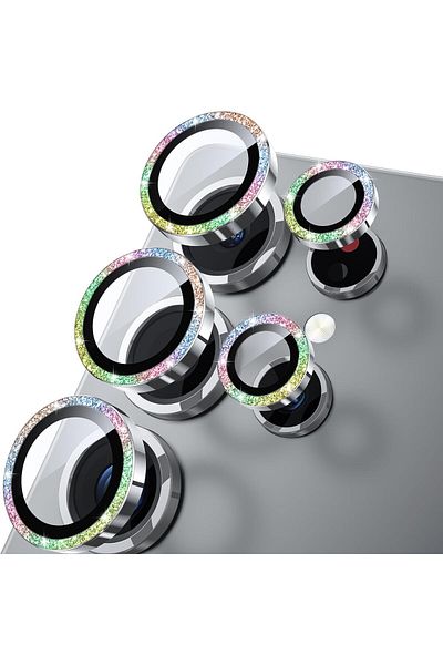 AWH Camera Lens Protector for Samsung Galaxy S25 Ultra, 9H Shatterproof Glass