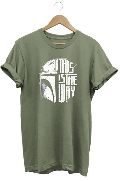 remonz The Mandalorian Printed 100% Cotton Regular T-shirt T-shirt κανονικού μεγέθους