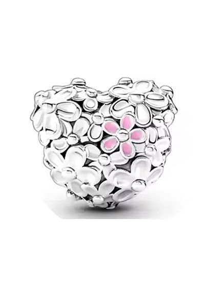Fubena I Love You Always so Much Mom Heart Silver Charm