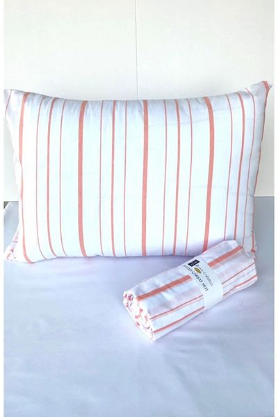 Sdream Elastic Line Bed Sheet Set: Cotton Pillowcases - Single/Part - Battal