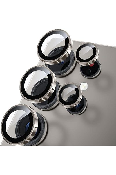 AWH Camera Lens Protector for Samsung Galaxy S25 Ultra, 9H Shatterproof Glass