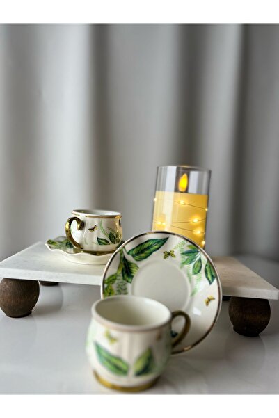 Moon Dizayn 2li 2 KİŞİLİK KAHVE FİNCAN TAKIMI