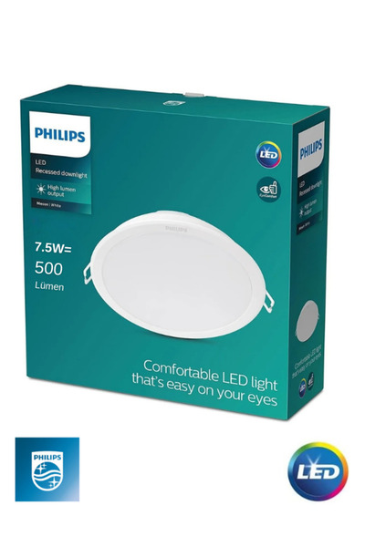 Philips Meson 7.5w 3000k Sarı Işık 500lümen Meson Led Spot Armatür