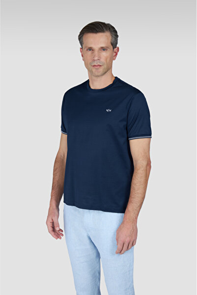 PAUL&SHARK تي شيرت رجالي محبوك C.Wقطن