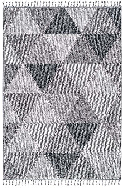 Halı Sepeti Enti Bukle 1401 Gri Iskandinav Halı Kesme Yolluk Salon Halı Koridor Oturma Odası Halısı