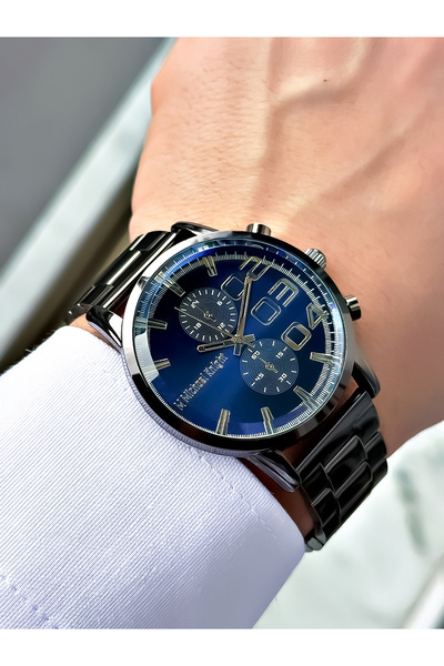 Michael Knight Kol Saati Çelik Kordon Özel Kutusunda