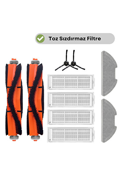 robotyedek Xiaomi Mop 2 Pro Black Mjst1shw - Set de 10 piese compatibile de p...