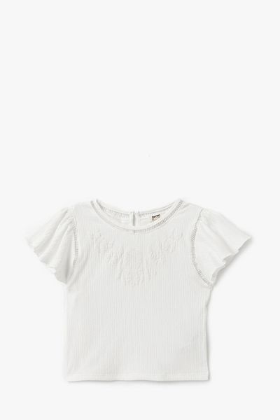 Koton ecru Textured Blouse