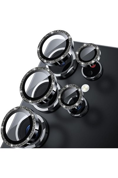 AWH Camera Lens Protector for Samsung Galaxy S25 Ultra, 9H Shatterproof Glass