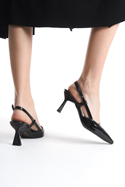 Shoesers Women's Pointed Toe Thin Heel Scarf Evening Dress Classic Heels Casual Designer Shoes