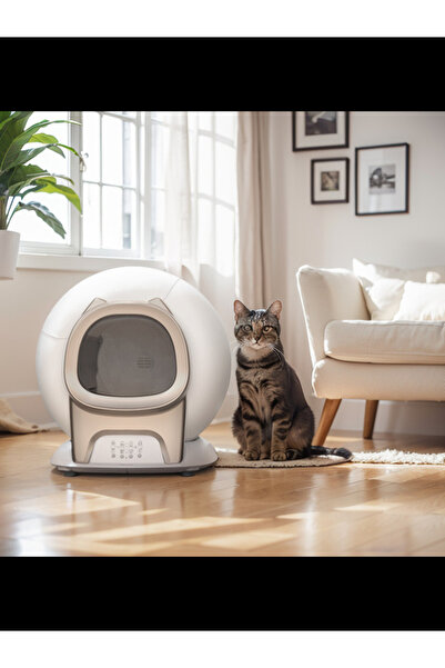 Whiskers & Wags Whiskers & Wag Self-Cleaning Automatic Cat Litter Box 65L Extra Large, App-Controlled, Odor Removal