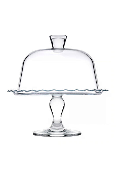 Paşabahçe Platou tort talpa si capac 26.4cm, Petite Patisserie